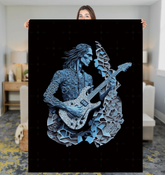 Melodic Masterpiece Music Sherpa Blanket